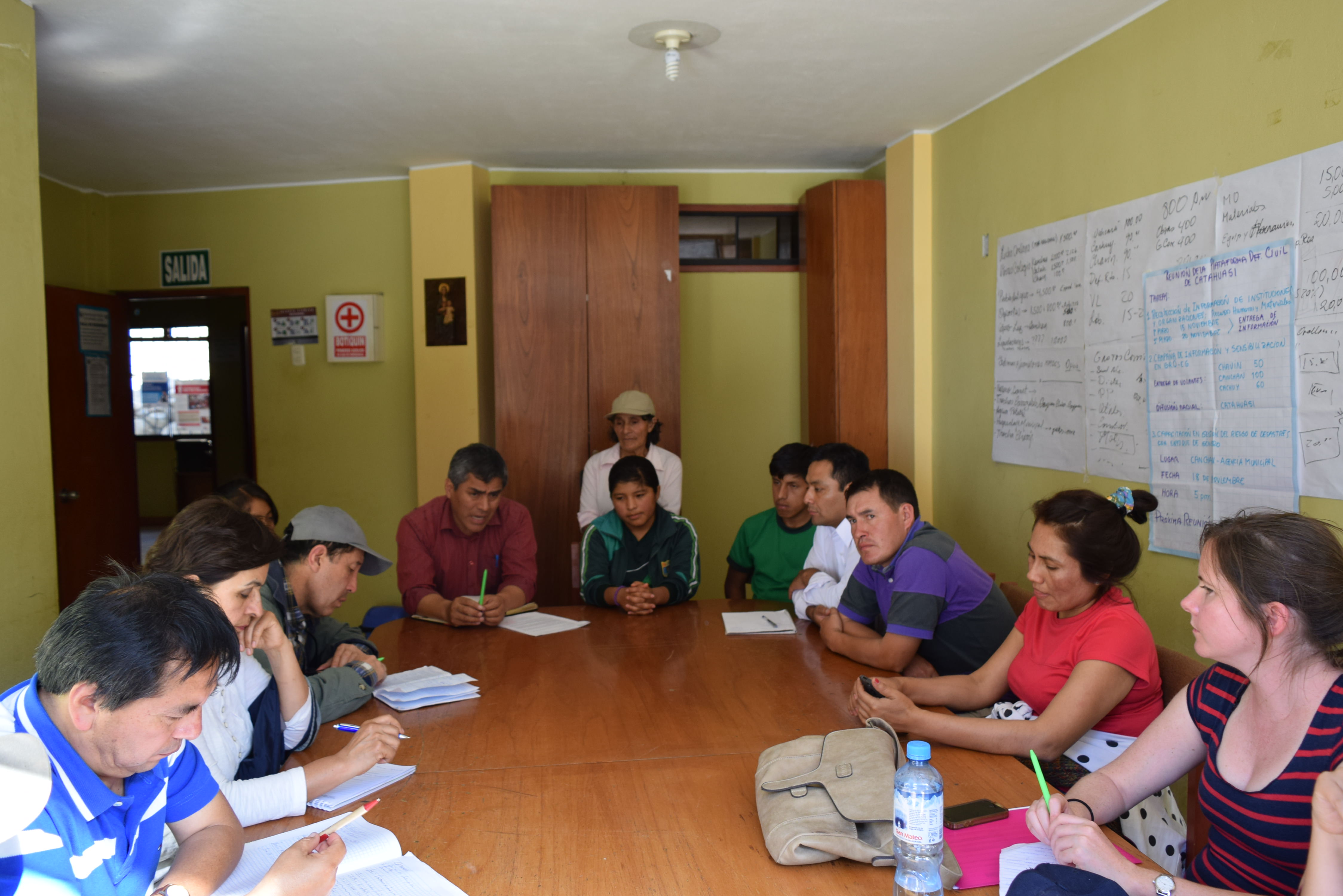 Reunión Alcalde de Catahuasi